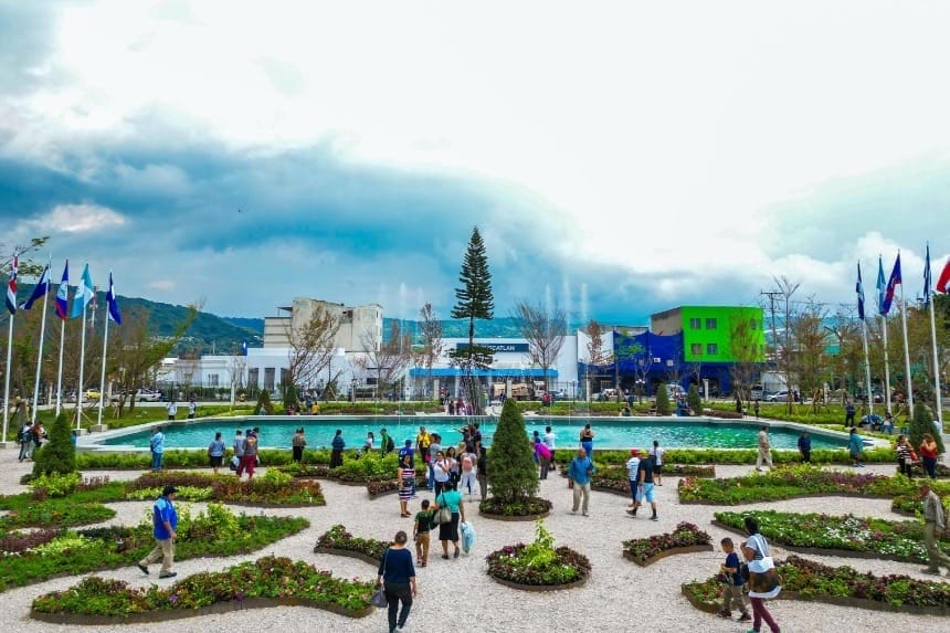 The Jardín Centroamérica turns into the principle vacationer attraction of the Historic Center of San Salvador.
