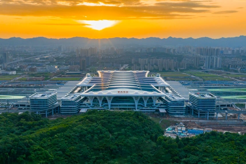 chongqing east railway station